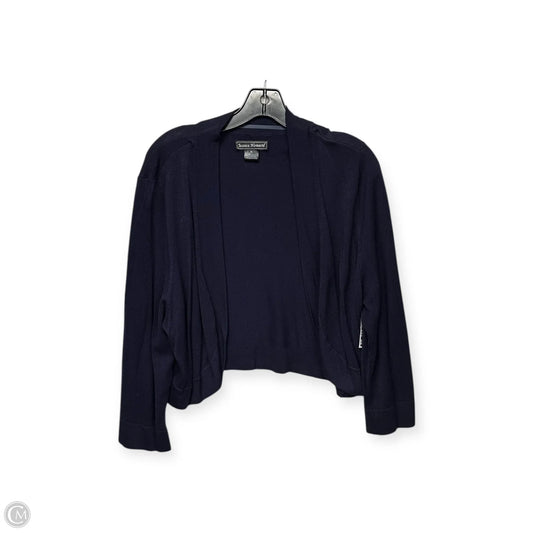 Cardigan By Jessica Howard In Navy, Size: Xl