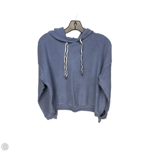 Sweatshirt Hoodie By Aerie In Blue, Size: S