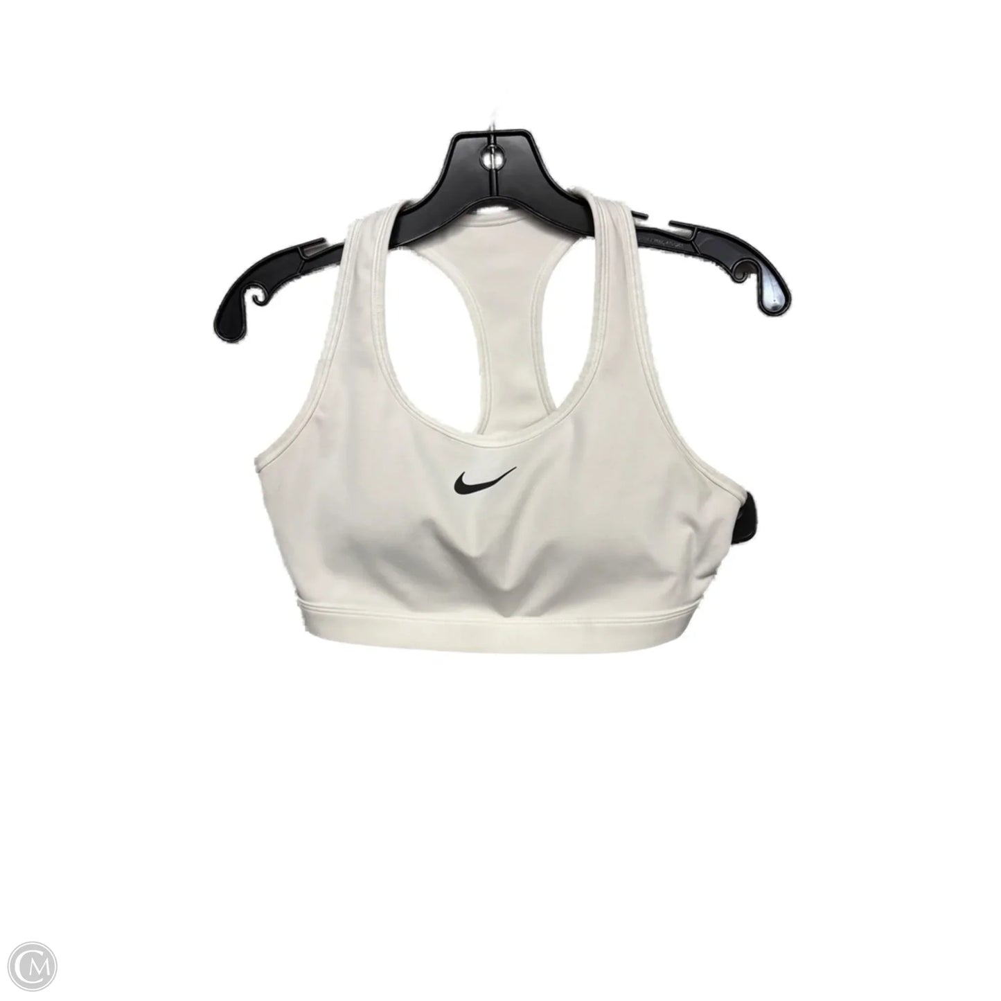 Athletic Bra By Nike In White, Size: L