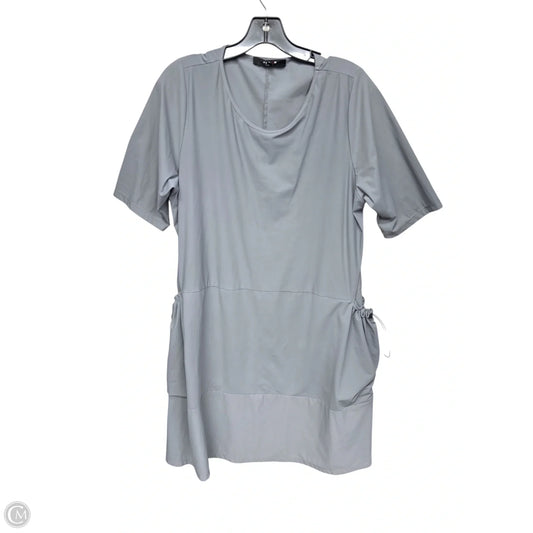 Dress Casual Midi By Clothes Mentor In Grey, Size: Xl