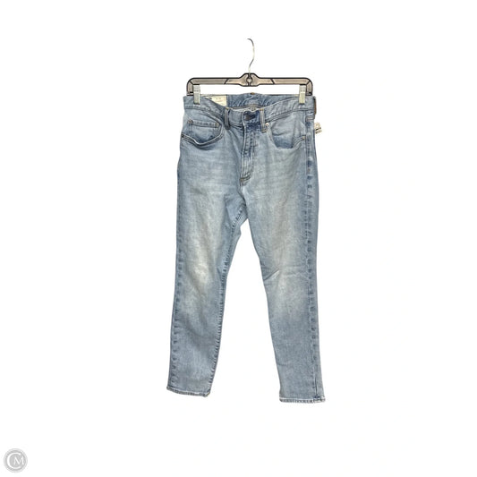 Jeans Skinny By Gap In Blue Denim, Size: 14
