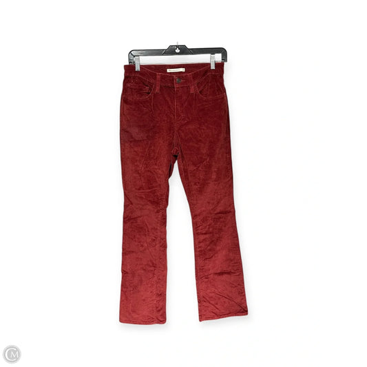 Pants Corduroy By Levis In Red, Size: 28