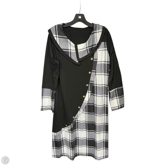 Dress Casual Maxi By Clothes Mentor In Black & White, Size: Xxl