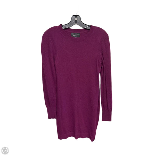 Dress Sweater By Banana Republic In Purple, Size: M