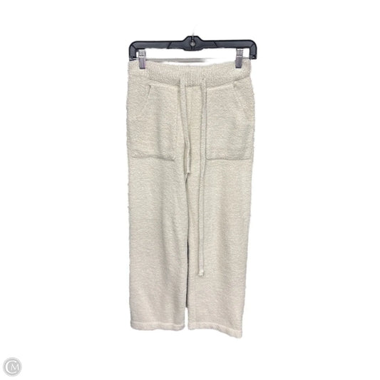 Pants Lounge By Clothes Mentor In Cream, Size: Xs