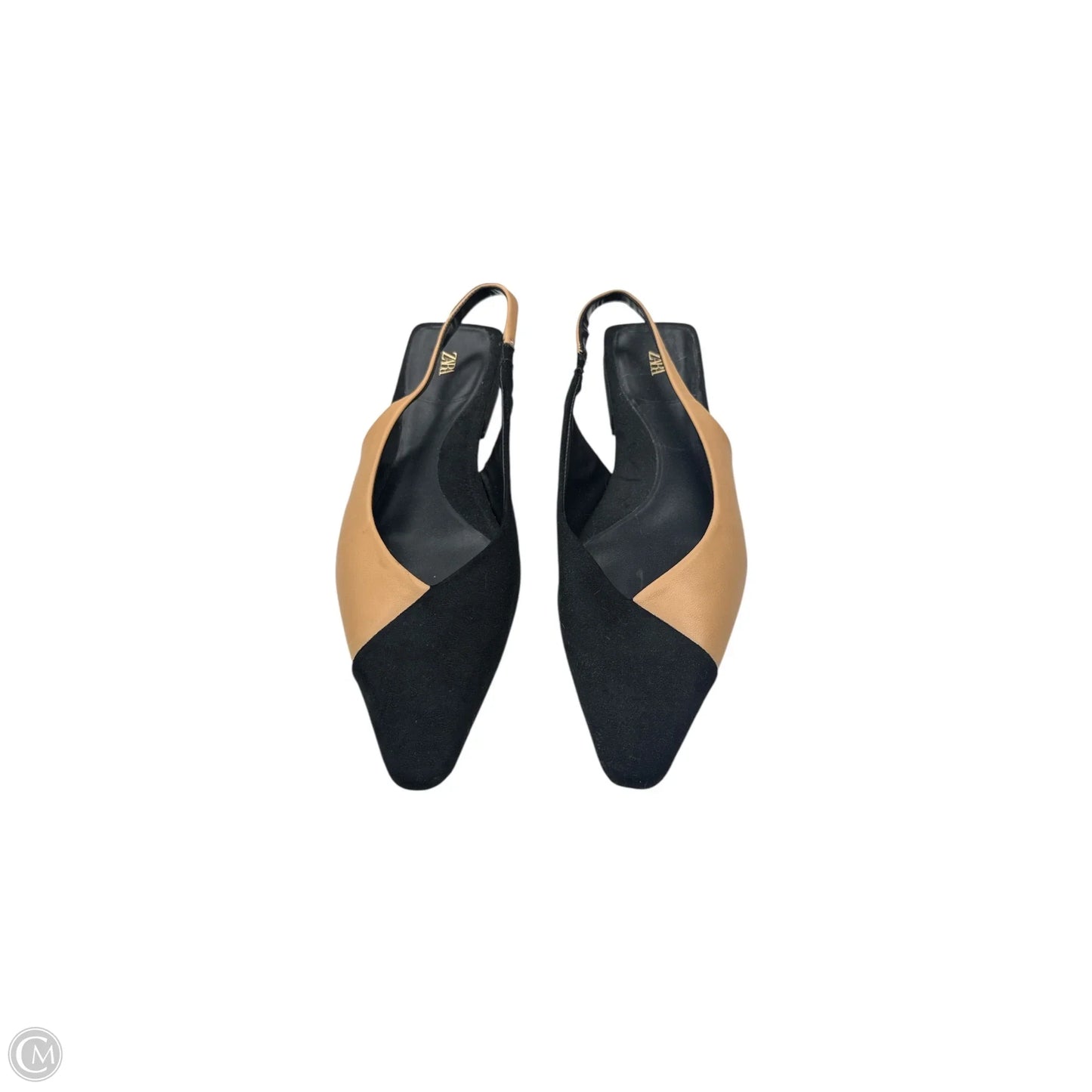 Shoes Flats By Zara In Black & Brown