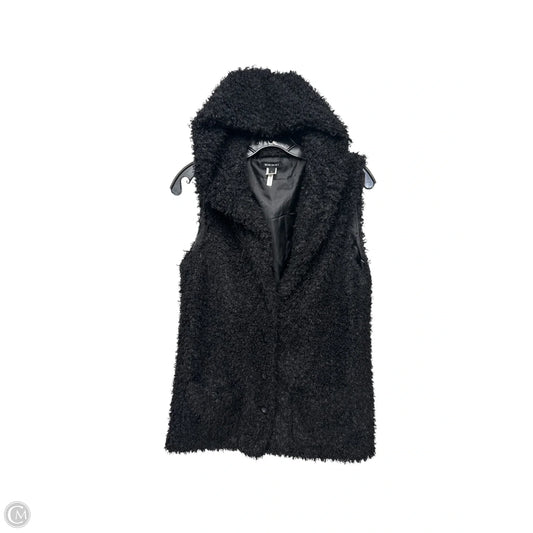 Vest Faux Fur & Sherpa By Nikibiki In Black, Size: L
