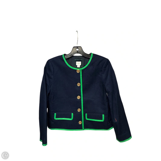 Blazer By J. Crew In Blue & Green, Size: 2