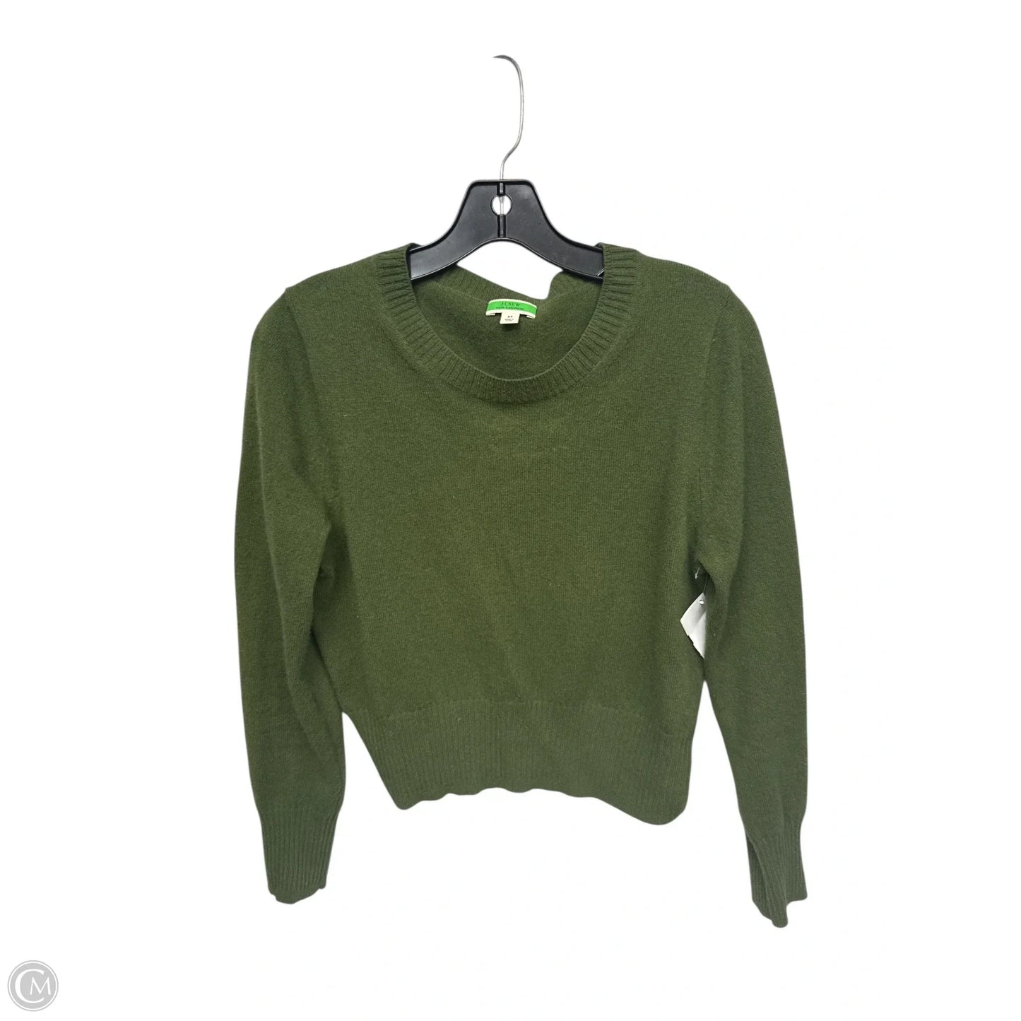 Sweater Cashmere By J. Crew In Green, Size: M