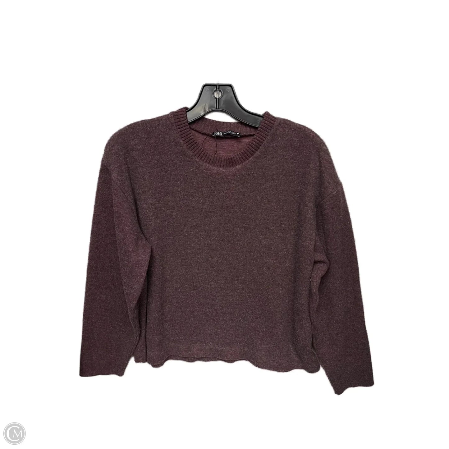 Sweater By Zara In Maroon, Size: S