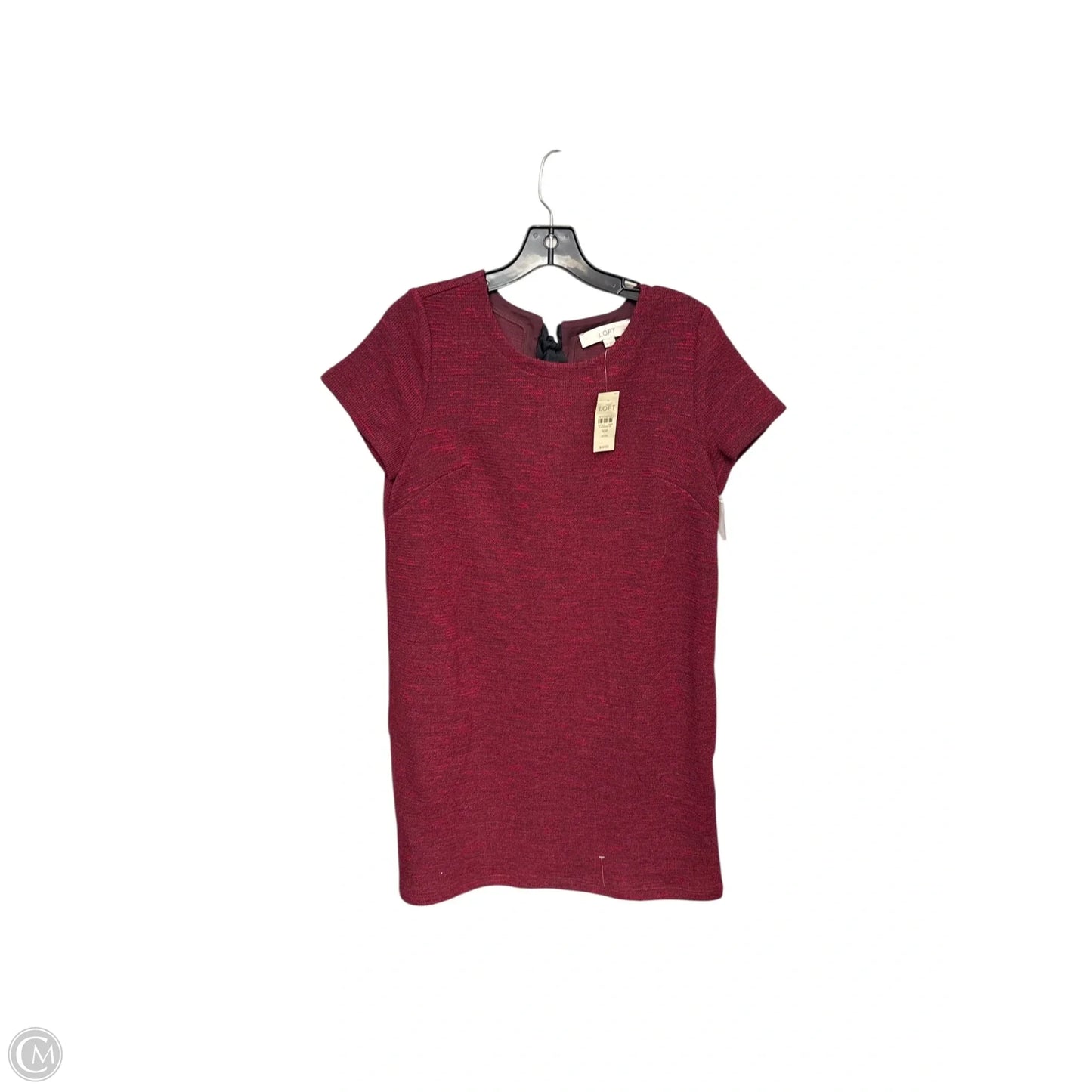 Dress Work By Loft In Red, Size: 10p