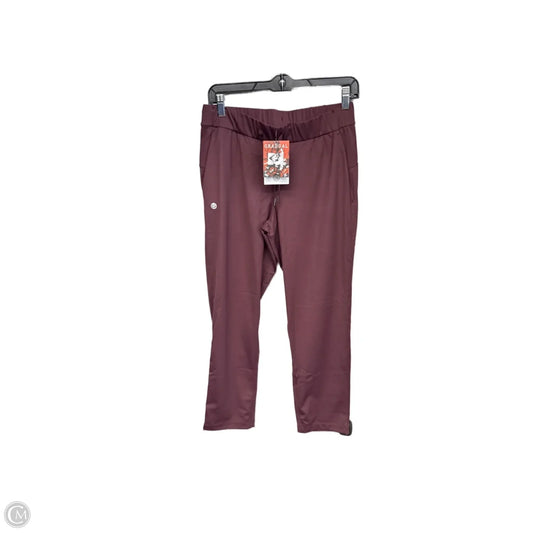 Athletic Pants By Clothes Mentor In Maroon, Size: S