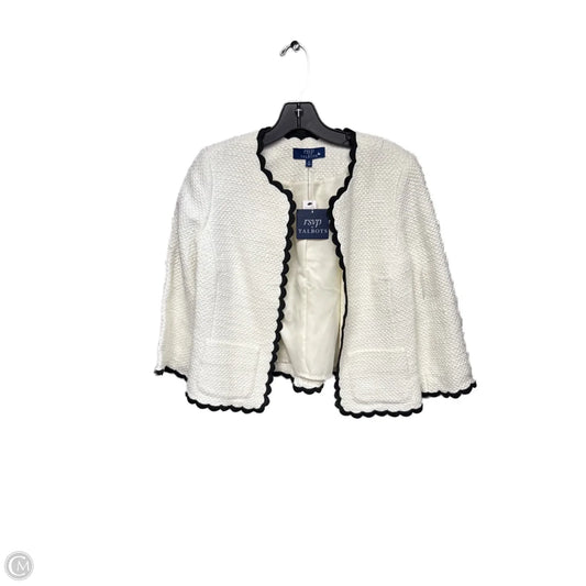 Blazer By Talbots In White, Size: 6p