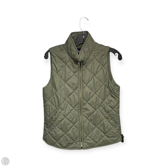 Vest Puffer & Quilted By Gap In Green, Size: Xs
