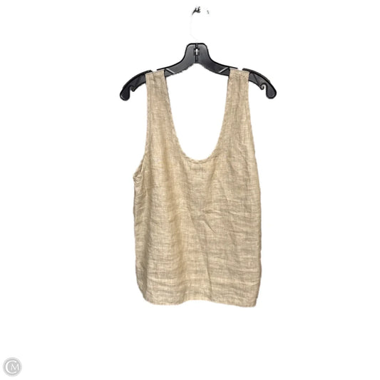 Top Sleeveless By Everlane In Beige, Size: 16