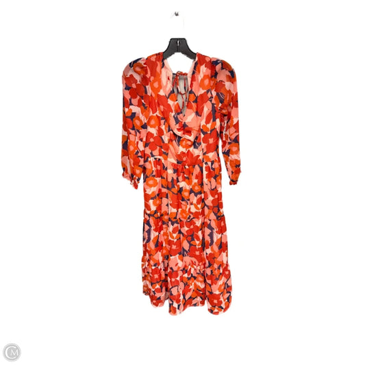 Dress Casual Maxi By Sincerely Jules In Orange & Pink, Size: M