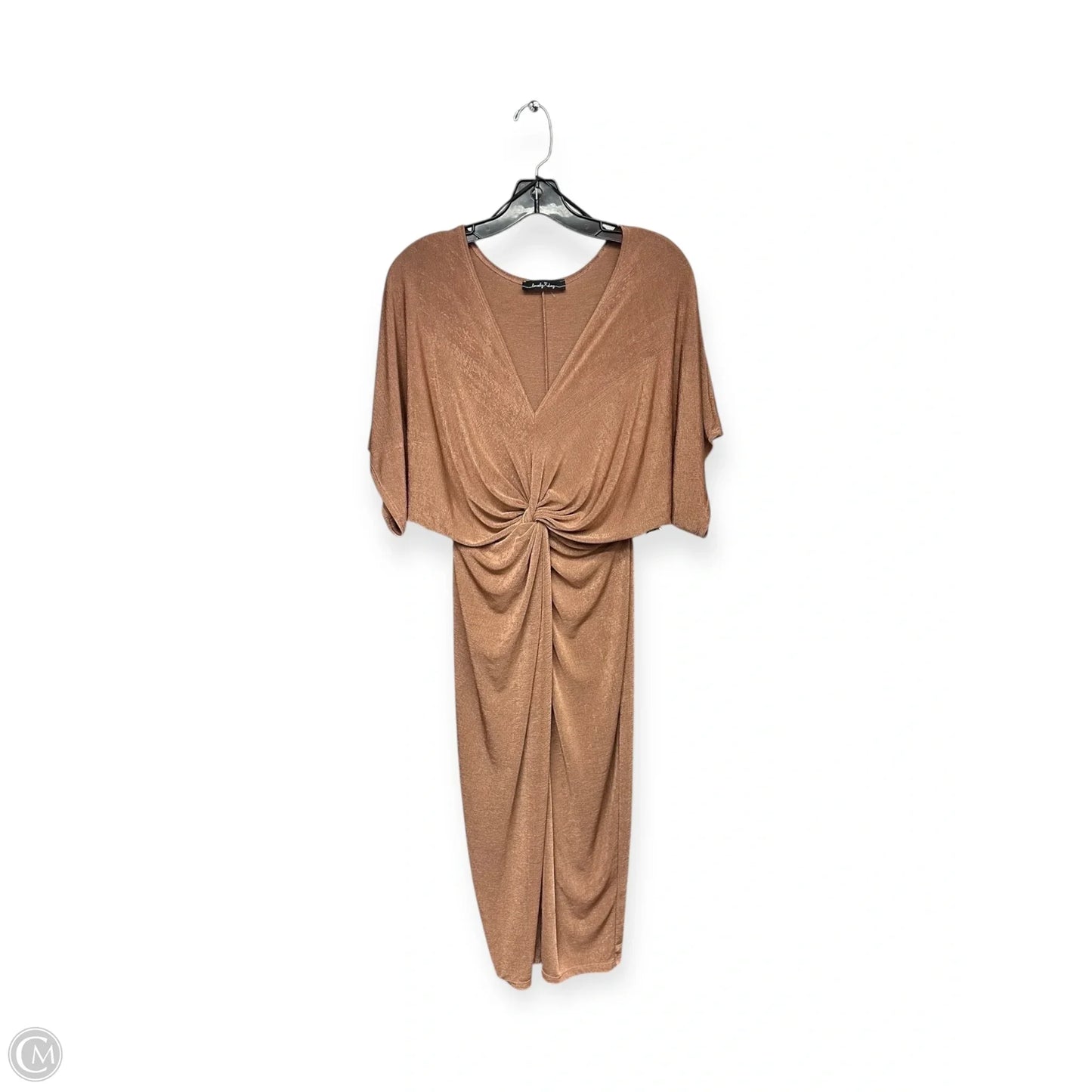 Dress Party Midi By Clothes Mentor In Orange, Size: M