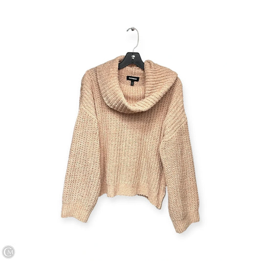 Sweater By Express In Peach, Size: S