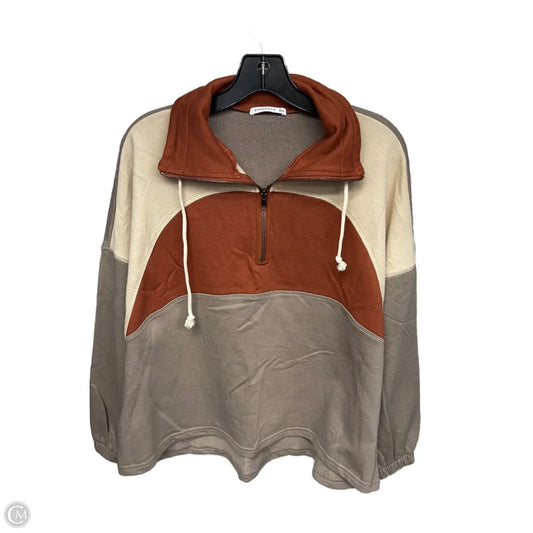 Jacket Other By Staccato In Cream & Orange, Size: S