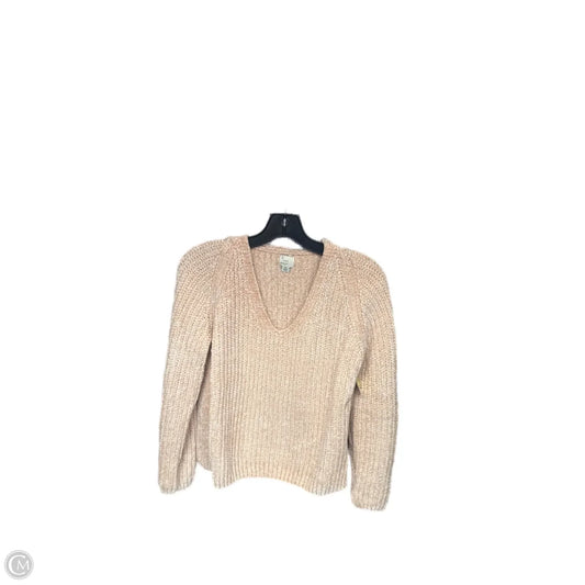 Sweater By A New Day In Peach, Size: Xs