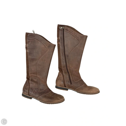 Boots Knee Flats By Columbia In Brown, Size: 9.5