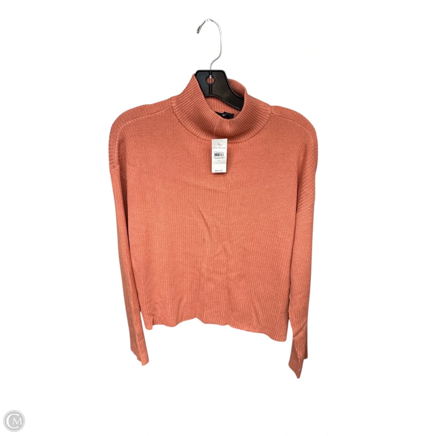 Sweater By Ann Taylor In Orange, Size: M
