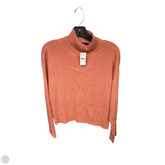 Sweater By Ann Taylor In Orange, Size: M