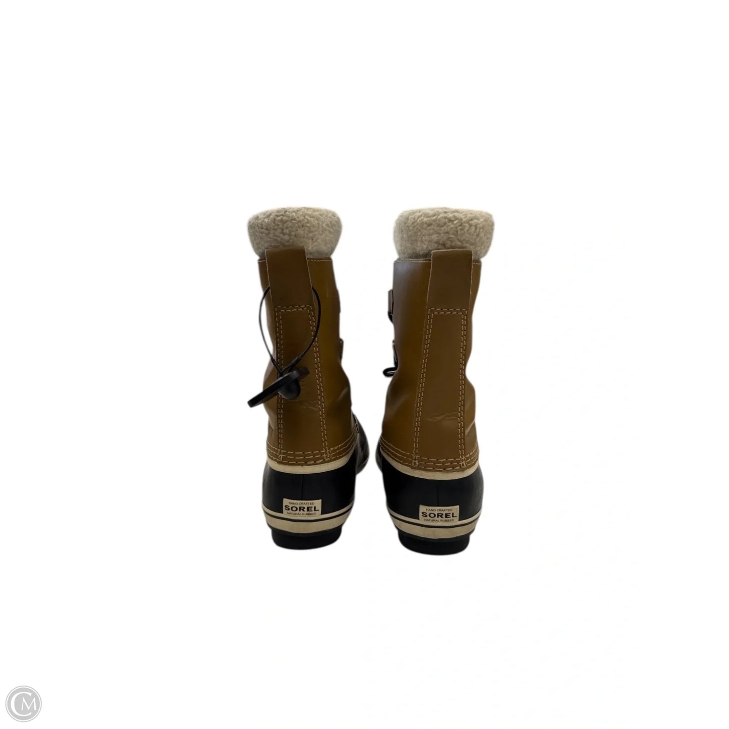 Boots Snow By Sorel In Black & Brown, Size: 7