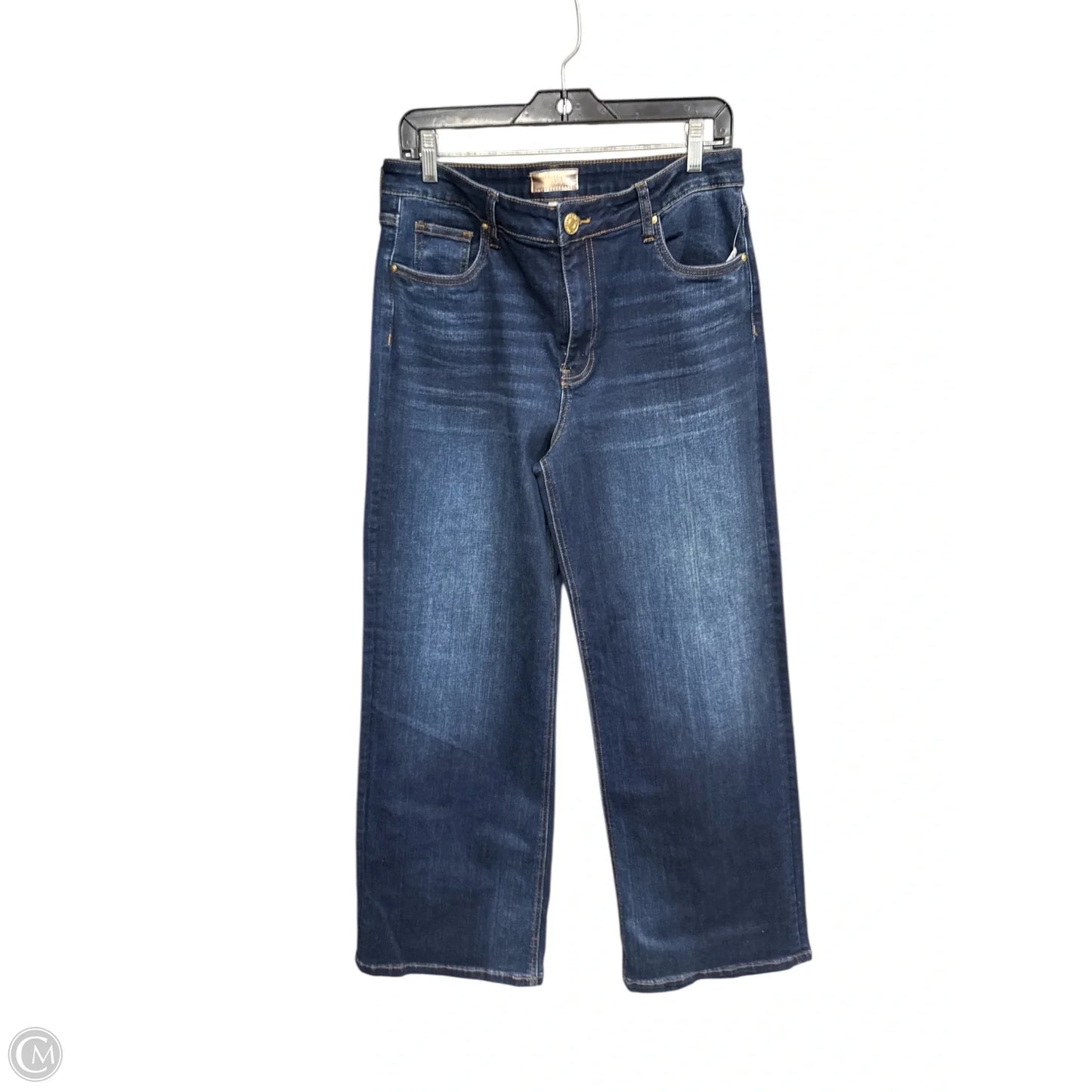 Jeans Wide Leg By Kut In Blue Denim, Size: 10