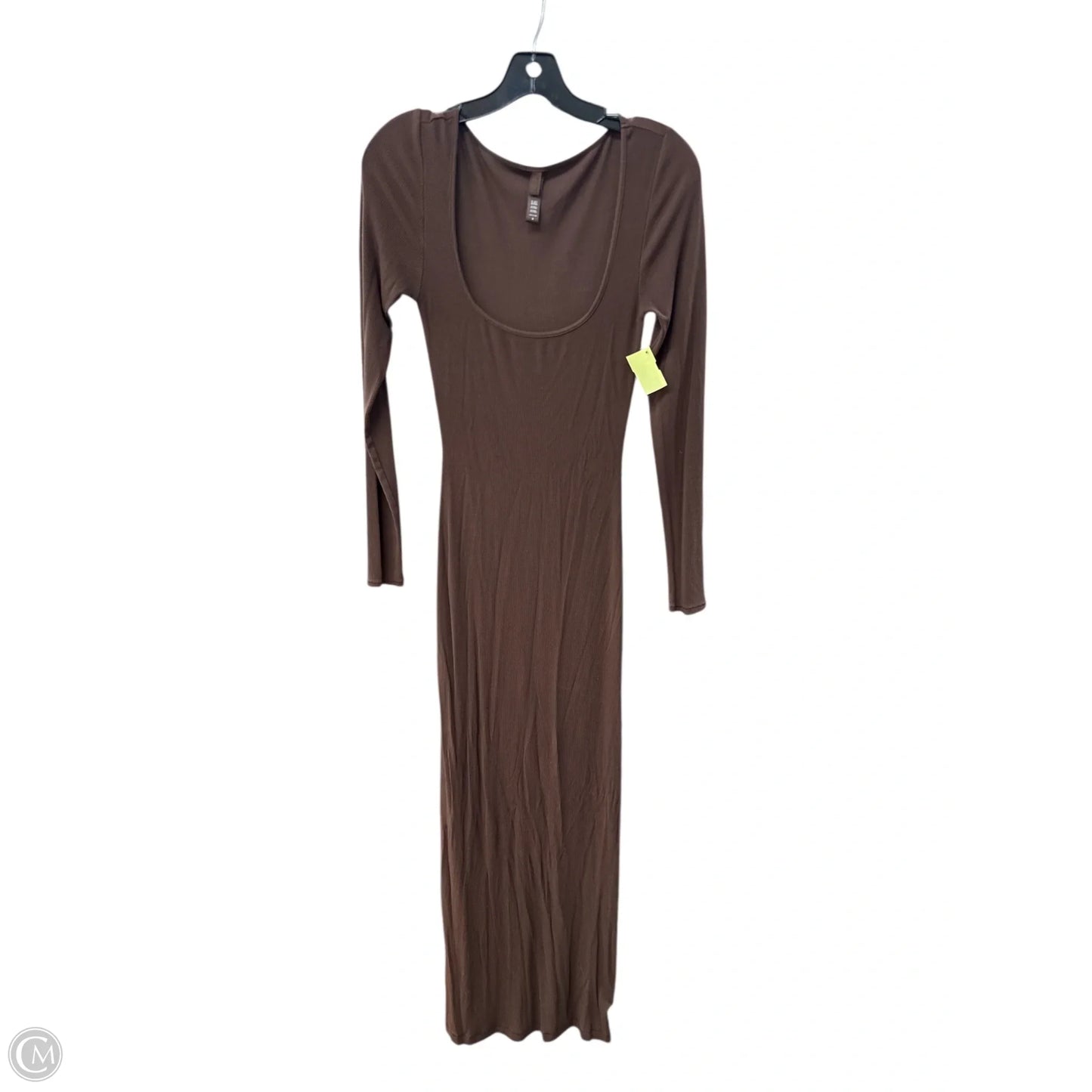 Dress Casual Maxi By Skims In Brown, Size: M