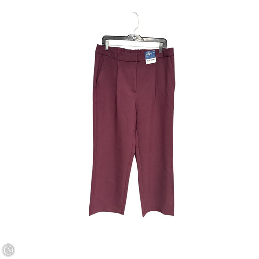 Pants Dress By Old Navy In Maroon, Size: L