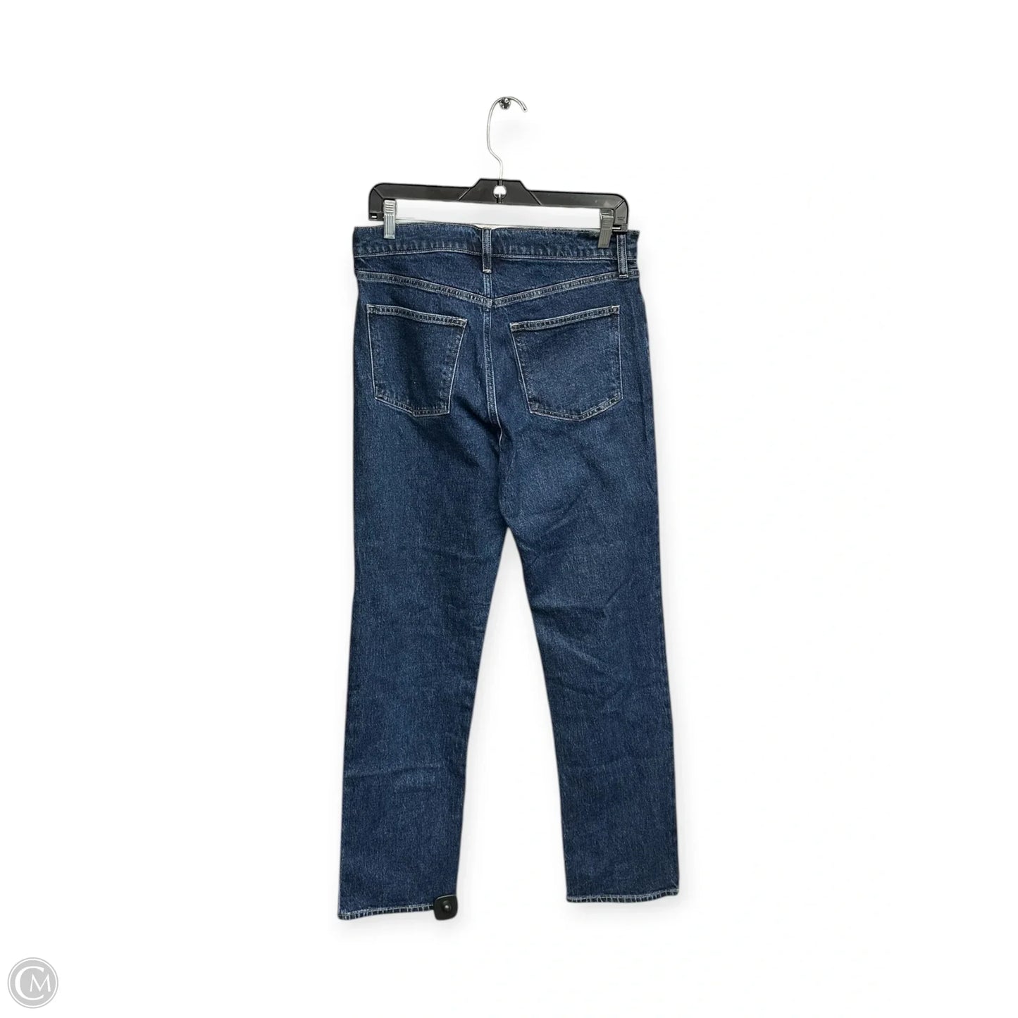 Jeans Straight By Gap In Blue Denim, Size: 10