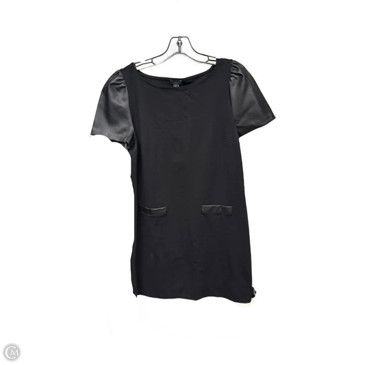 Dress Casual Midi By Ann Taylor In Black, Size: M