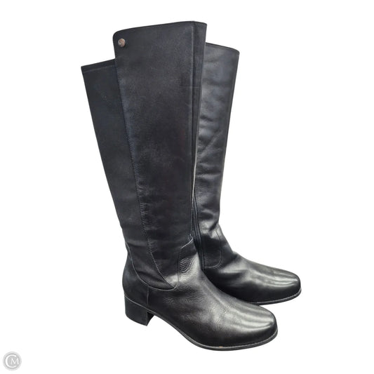Boots Knee Flats By Marc Fisher In Black, Size: 10