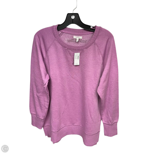 Sweatshirt Crewneck By Maurices In Purple, Size: M