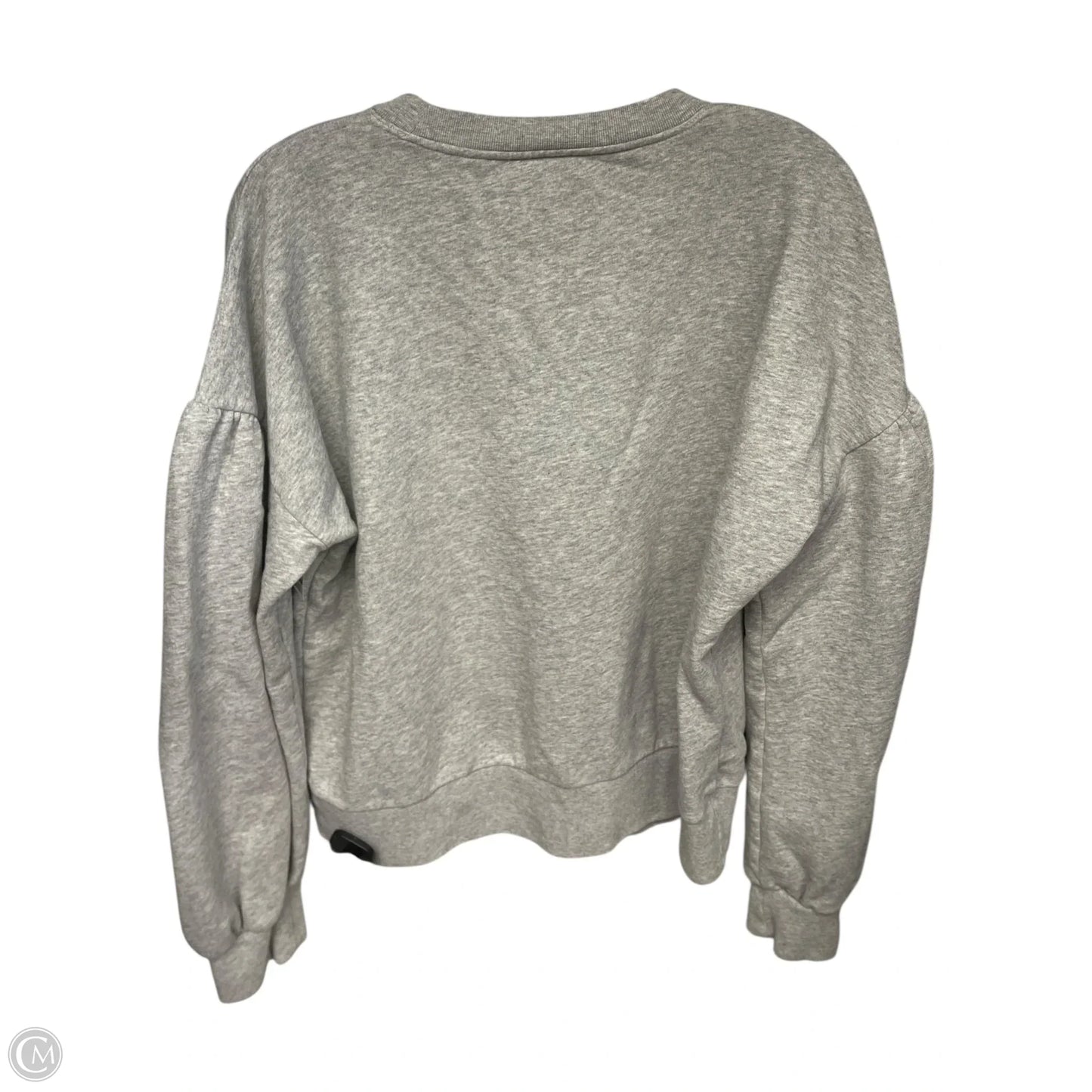 Sweatshirt Designer By Kate Spade In Grey & Pink, Size: Xxl