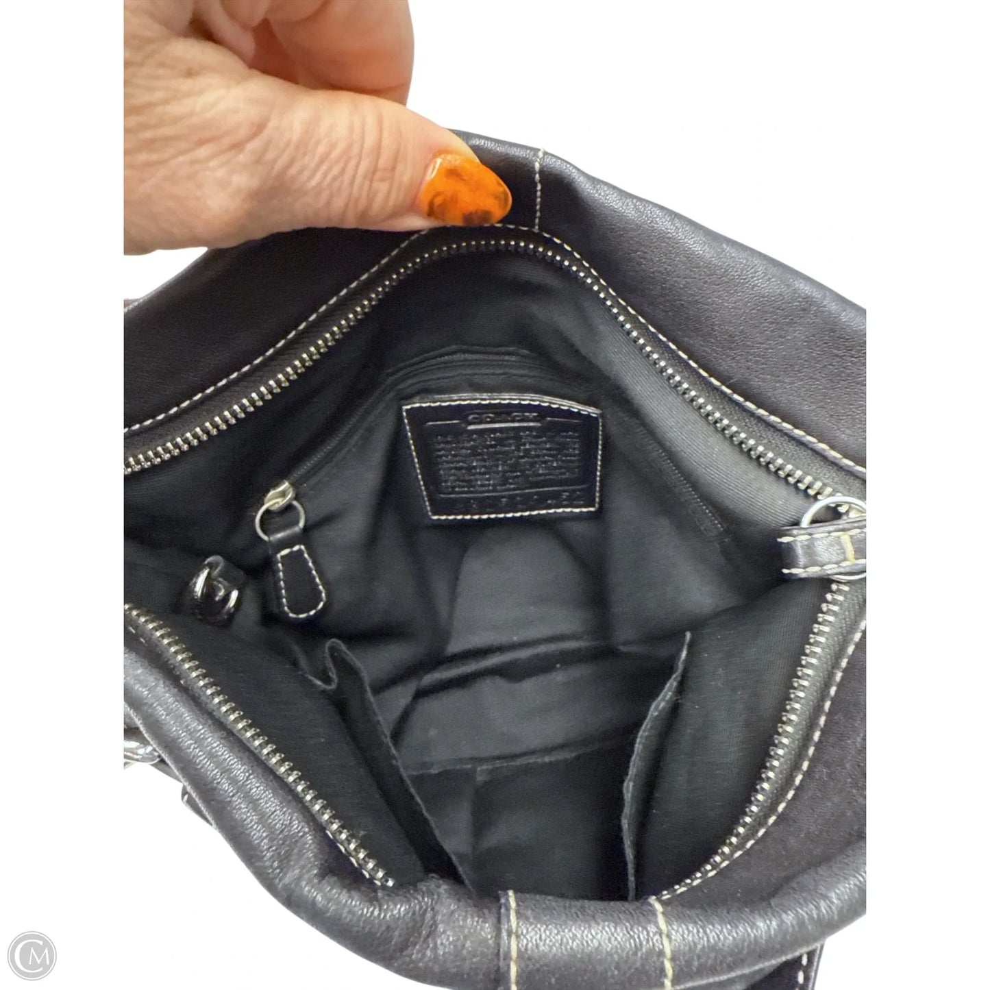 Crossbody Designer By Coach, Size: Medium