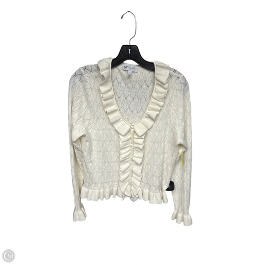 Cardigan By Jessica Simpson In Cream, Size: L