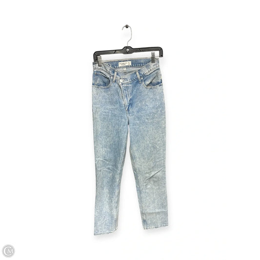 Jeans Straight By Abercrombie And Fitch In Blue, Size: 4