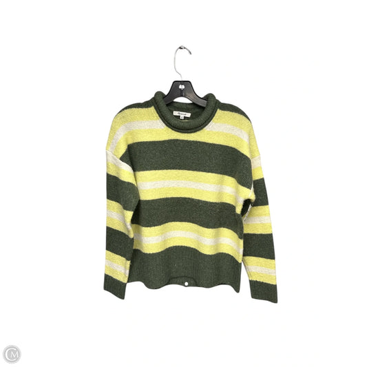 Sweater By Madewell In Striped Pattern, Size: M