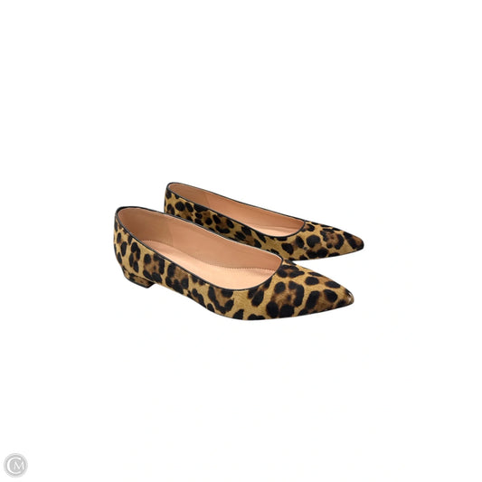 Shoes Flats By J. Crew In Animal Print, Size: 10