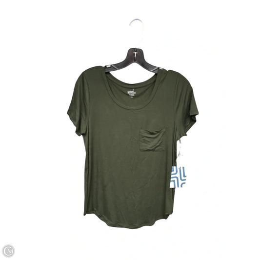 Top Short Sleeve Basic By Market & Spruce In Green, Size: S