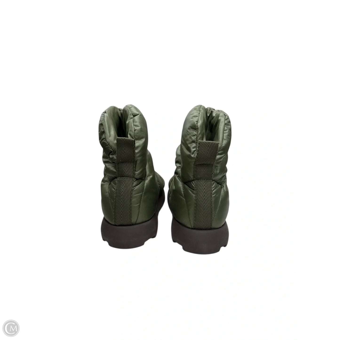 Boots Ankle Flats By Clothes Mentor In Green