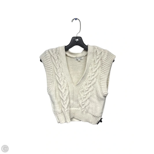 Vest Sweater By Z Supply In Ivory, Size: S
