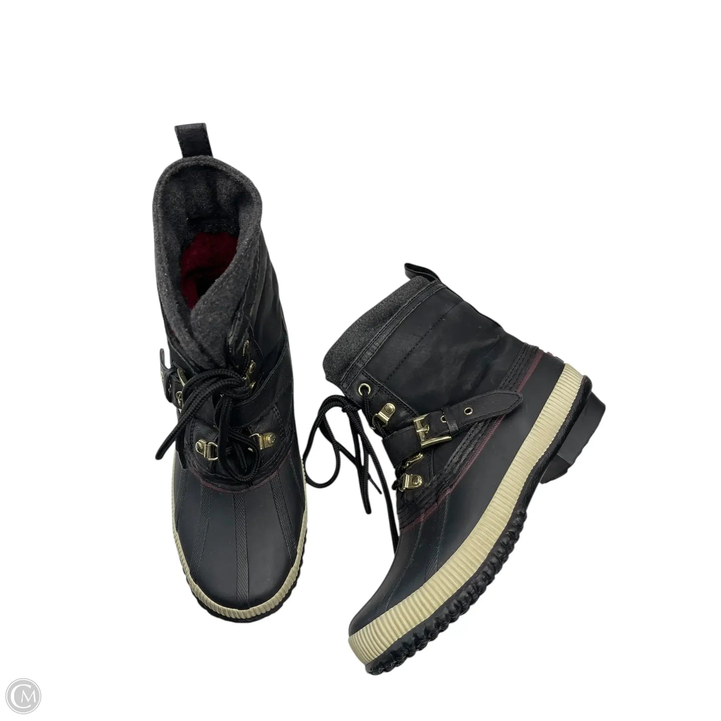 Boots Snow By Tommy Hilfiger In Black, Size: 7
