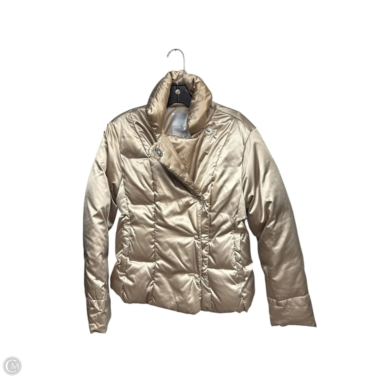Jacket Puffer & Quilted By Gap In Gold, Size: M