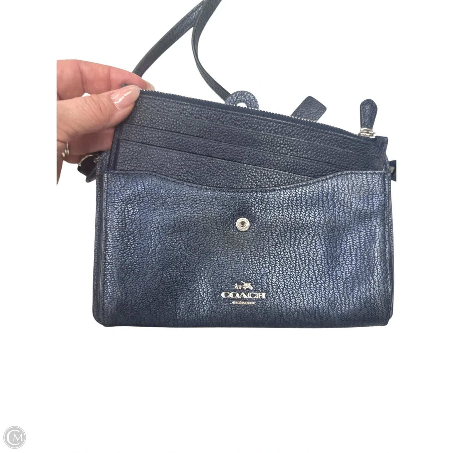 Crossbody Designer By Coach, Size: Small