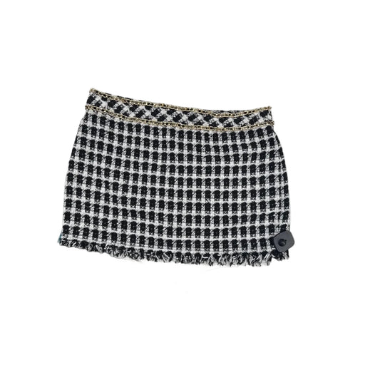 Skirt Mini & Short By Fashion Nova In Checkered Pattern, Size: L