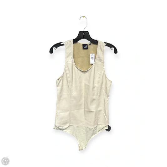 Bodysuit By Gap In Cream, Size: M
