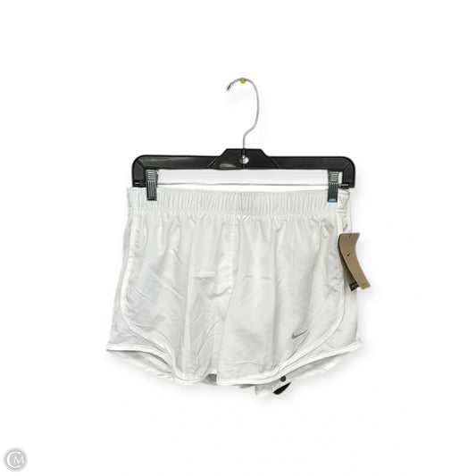 Athletic Shorts By Nike Apparel In White, Size: M